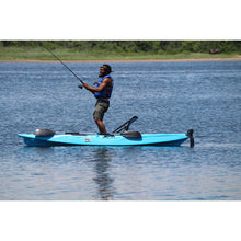 BKC UH-RA220 11 Foot 6 Angler Sit On Top Fishing Kayak (2pc Paddles, Seat & Rudder)-Kayak Shops