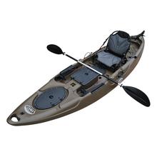 BKC UH-RA220 11 Foot 6 Angler Sit On Top Fishing Kayak (2pc Paddles, Seat & Rudder)-Kayak Shops