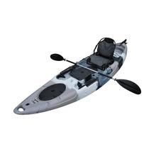 BKC UH-RA220 11 Foot 6 Angler Sit On Top Fishing Kayak (2pc Paddles, Seat & Rudder)-Kayak Shops