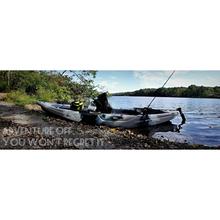 BKC UH-RA220 11 Foot 6 Angler Sit On Top Fishing Kayak (2pc Paddles, Seat & Rudder)-Kayak Shops